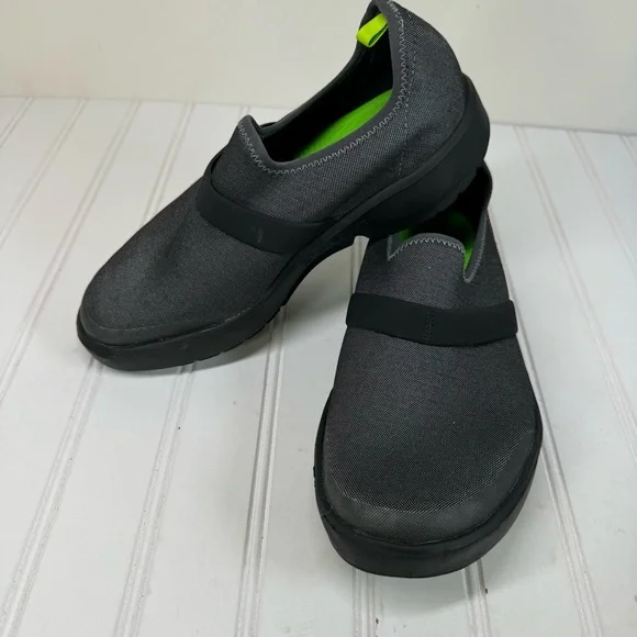 OOFOS | Shoes | Oofos Oomg Fiber Gray Low Slip On Recovery  display picture 1